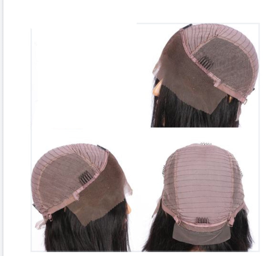 Brazilian Glueless Lace Front Human Hair Wig