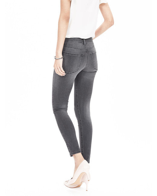 Banana Republic Gray Low Rise Skinny Jean