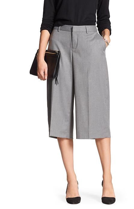 Banana Republic Wide Leg Culottes Pant