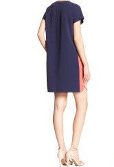 Banana Republic Blue ColorBlock Shift Dress