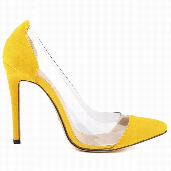 Velvet Pointed Toe Pumps