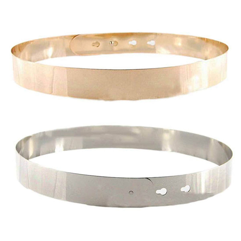 MIRROR FACE METAL WIDE BELT Accessories