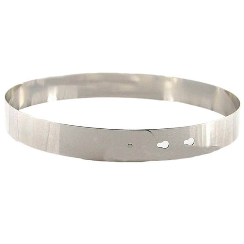 MIRROR FACE METAL WIDE BELT Accessories