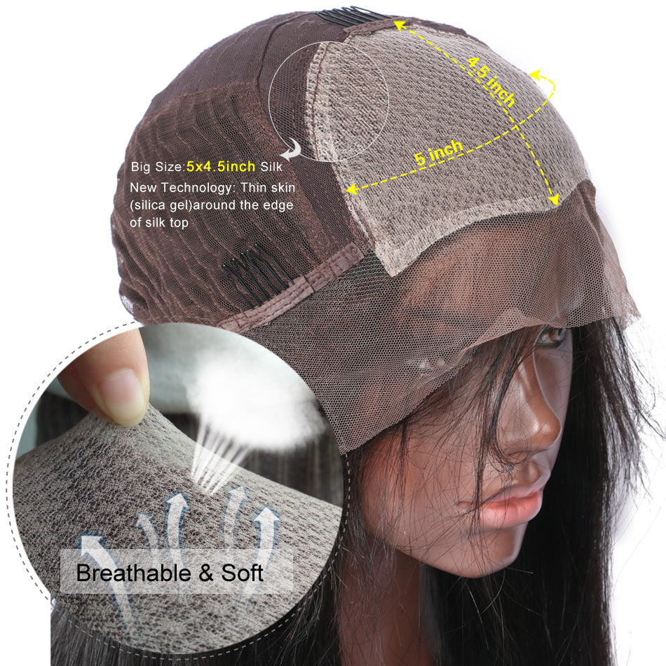 Pre Plucked Natural Wave Lace Front Brazilian Human Hair