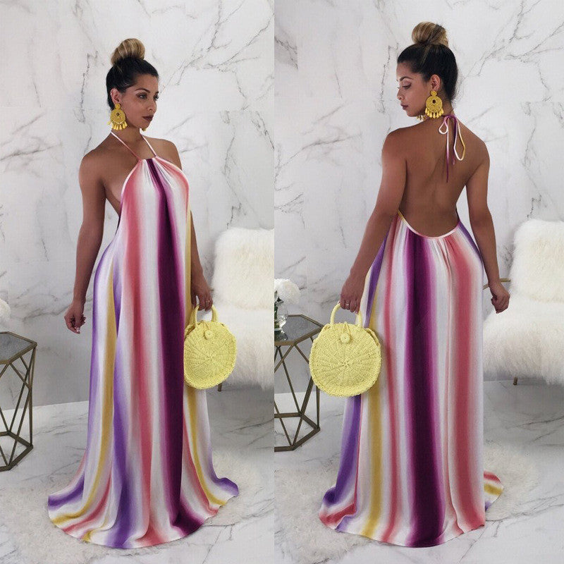Bohemian Sleeveless Maxi Dresses