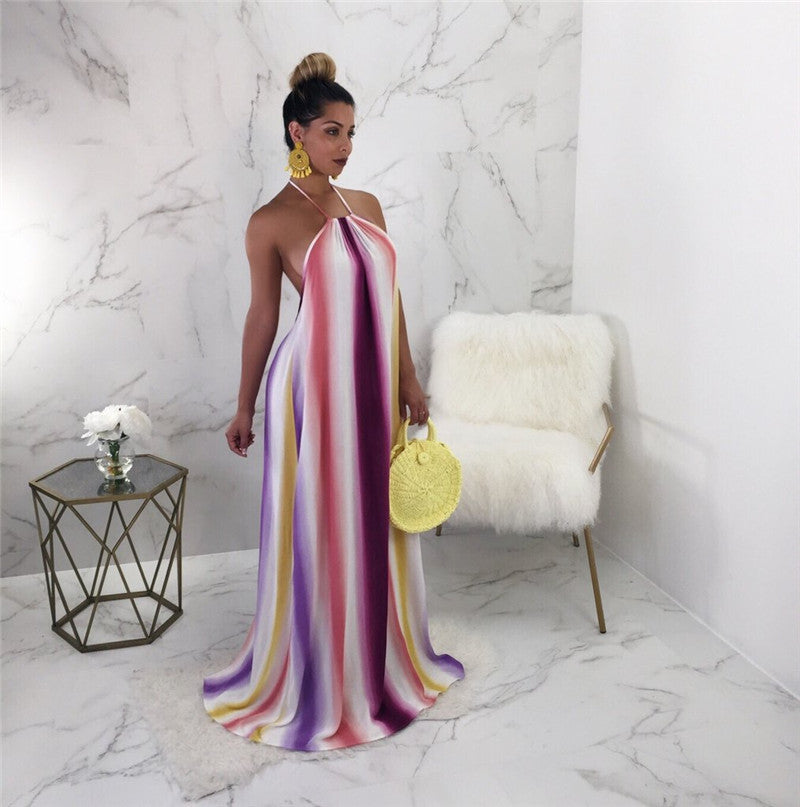 Bohemian Sleeveless Maxi Dresses