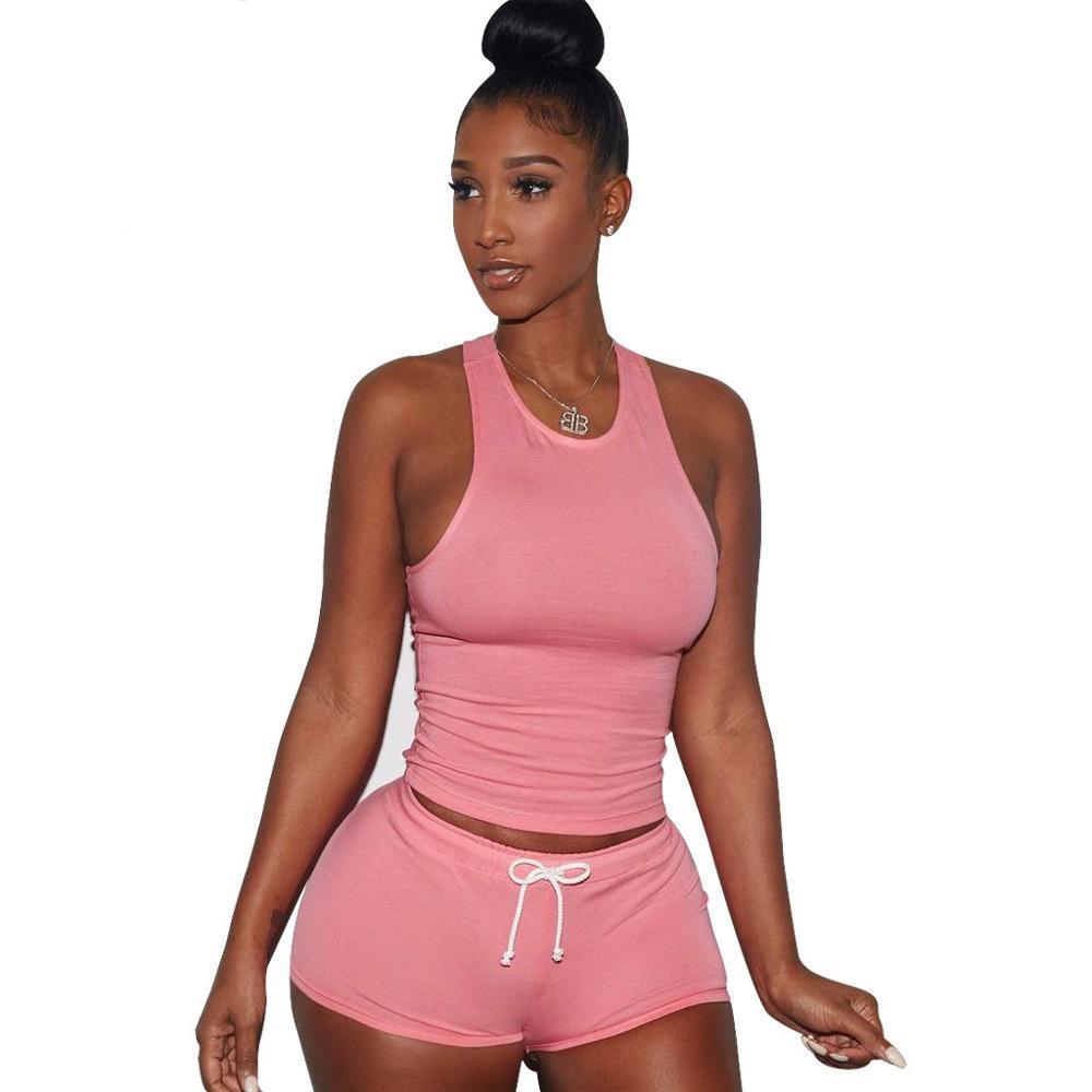 Playsuits Tank Top Short Set