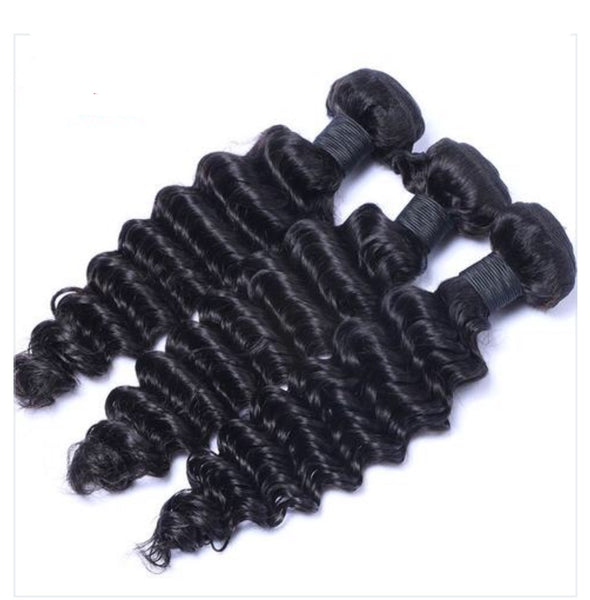 Brazilian Deep Wave Remy 100% Human Hair Extensions