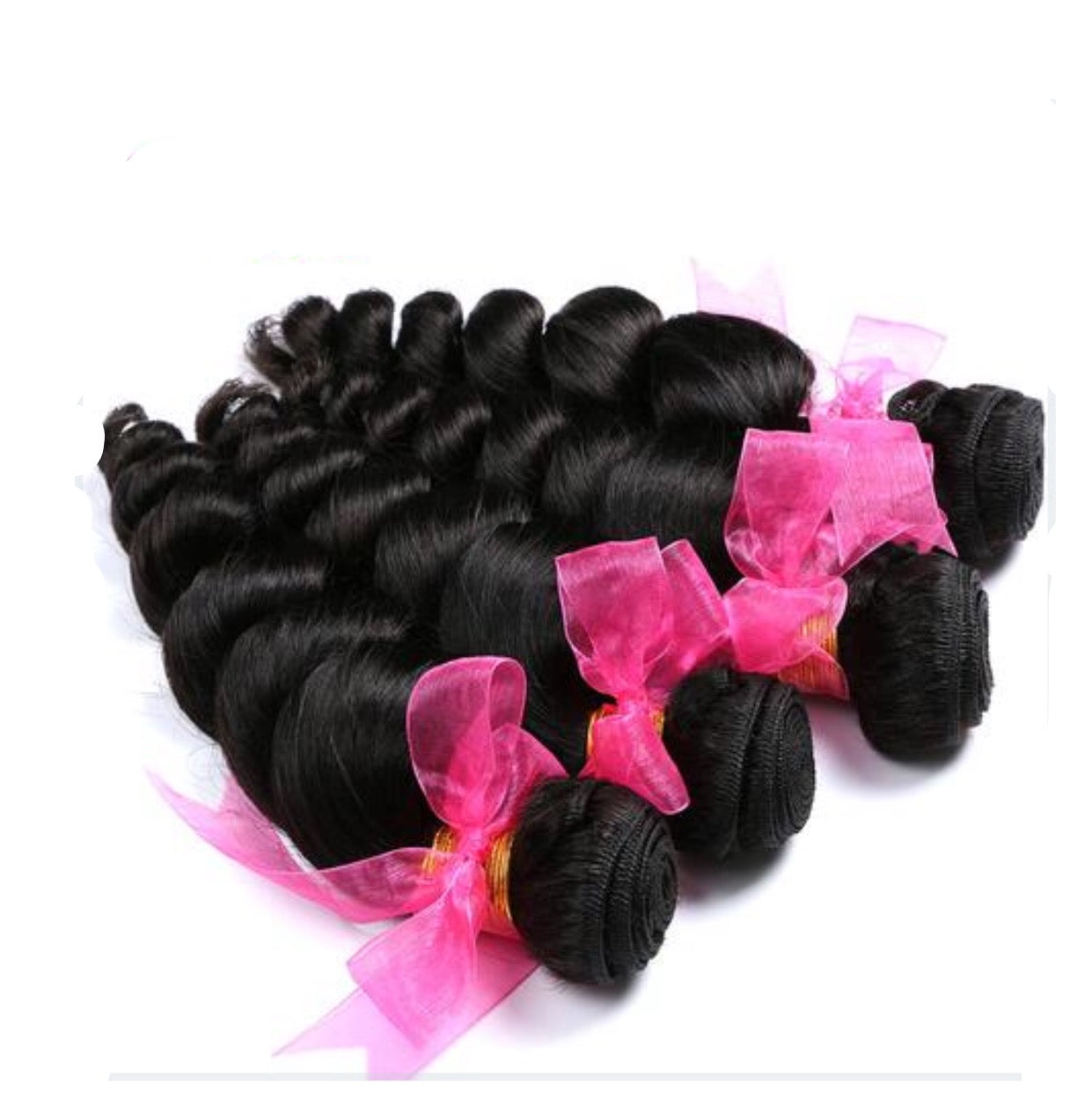 Brazilian Loose Wave Human Hair Weave Extensions