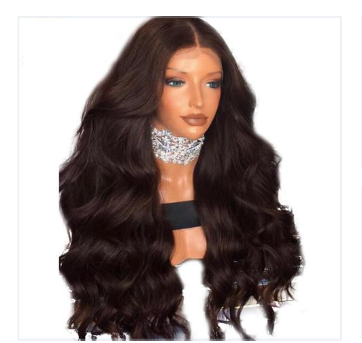 Body Wave Pre Plucked 80% Density Peruvian Lace Front Wig