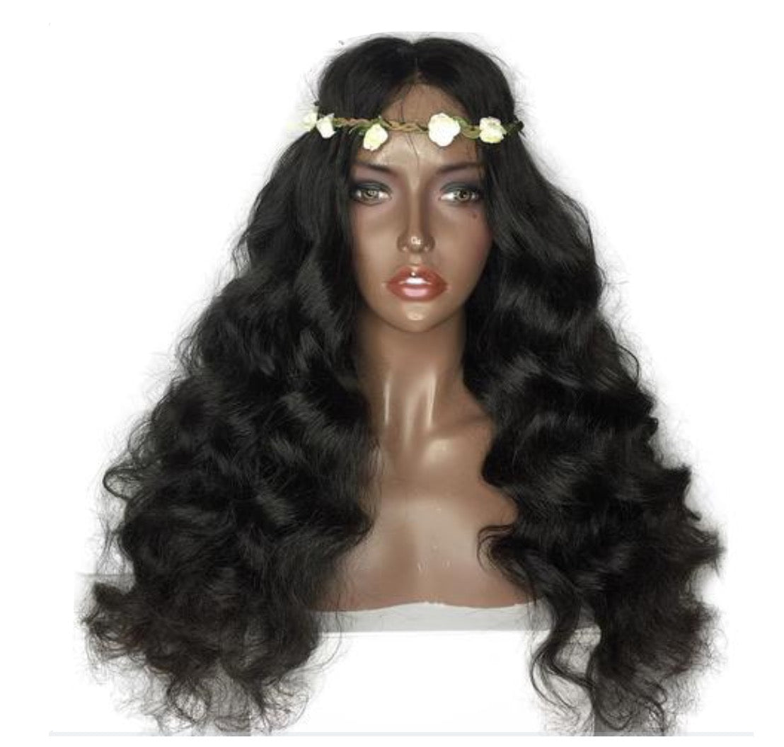 Pre Plucked Natural Wave Lace Front Brazilian Human Hair