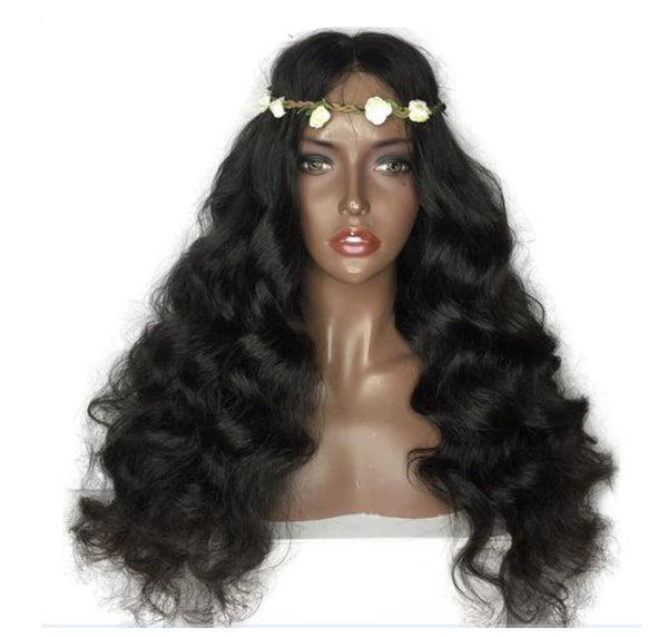Pre Plucked Natural Wave Lace Front Brazilian Human Hair