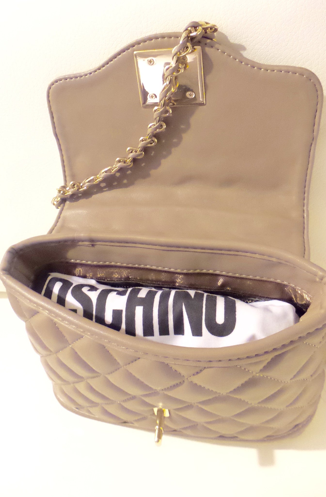 Love Moschino Quilted Mini leather Shoulder Handbag/Accessories