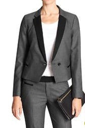 BANANA REPUBLIC TUXEDO BLAZER