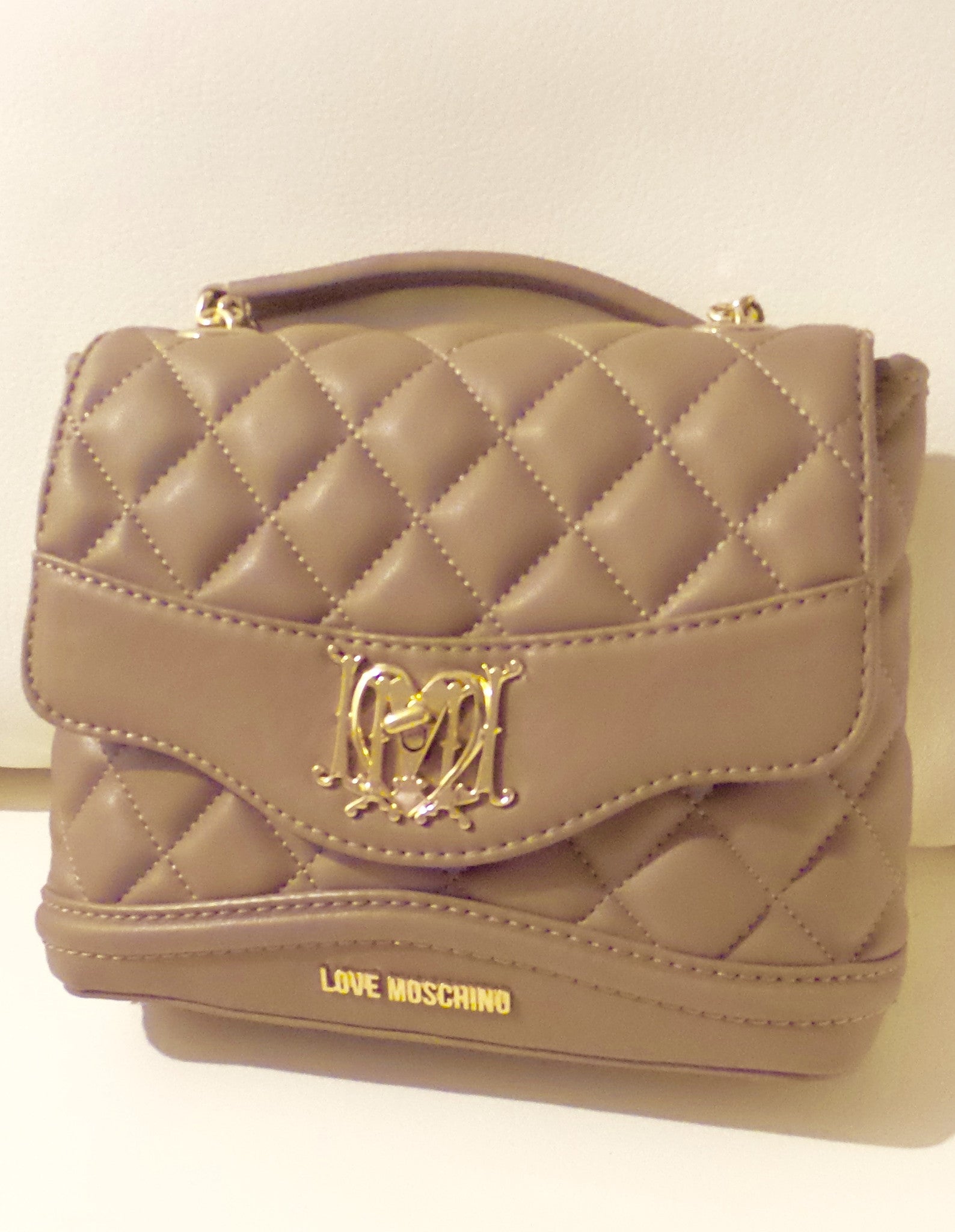 Love Moschino Quilted Mini leather Shoulder Handbag/Accessories