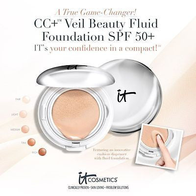 It Cosmetic cc+ Veil Compact Foundation Make-up