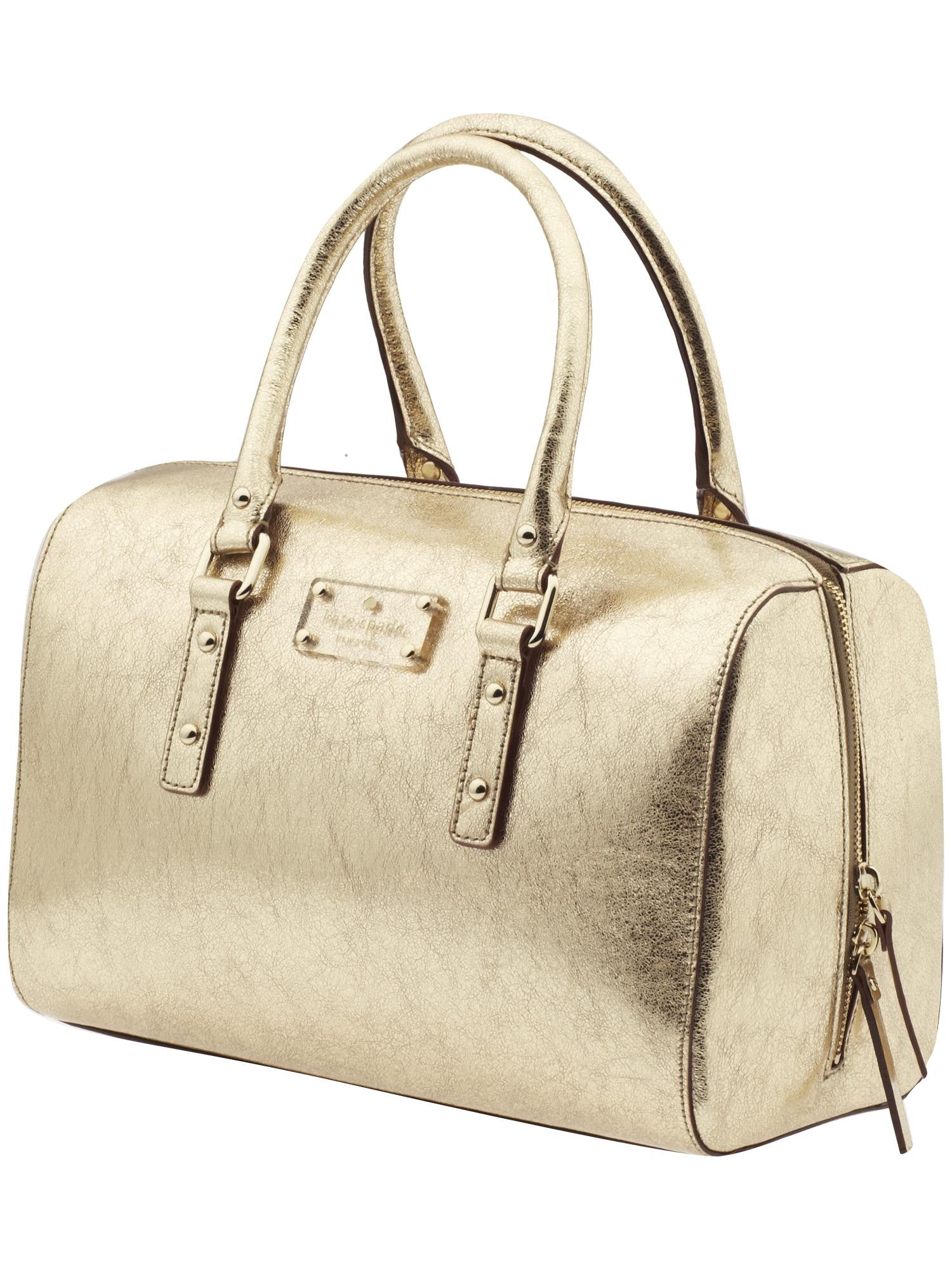 Kate Spade Gold Flicker Melinda Satchel Handbag/Accessories – SNAG