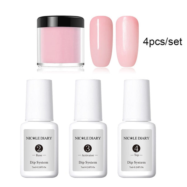 4Pcs Dipping System Nail Kit